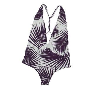 MIKOH Africa One Piece  Botanical Print L large